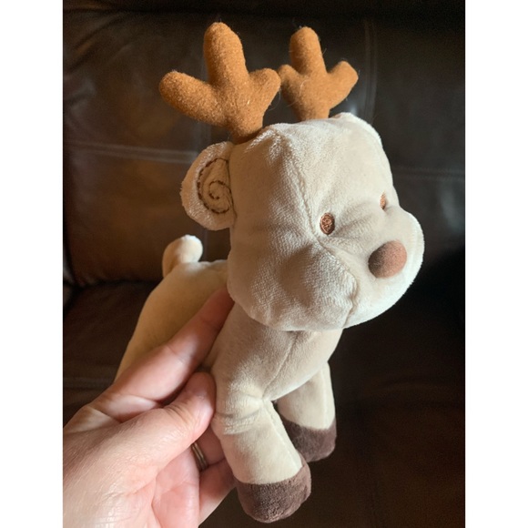 (SOLD) Cute Reindeer Plush - Picture 3 of 4